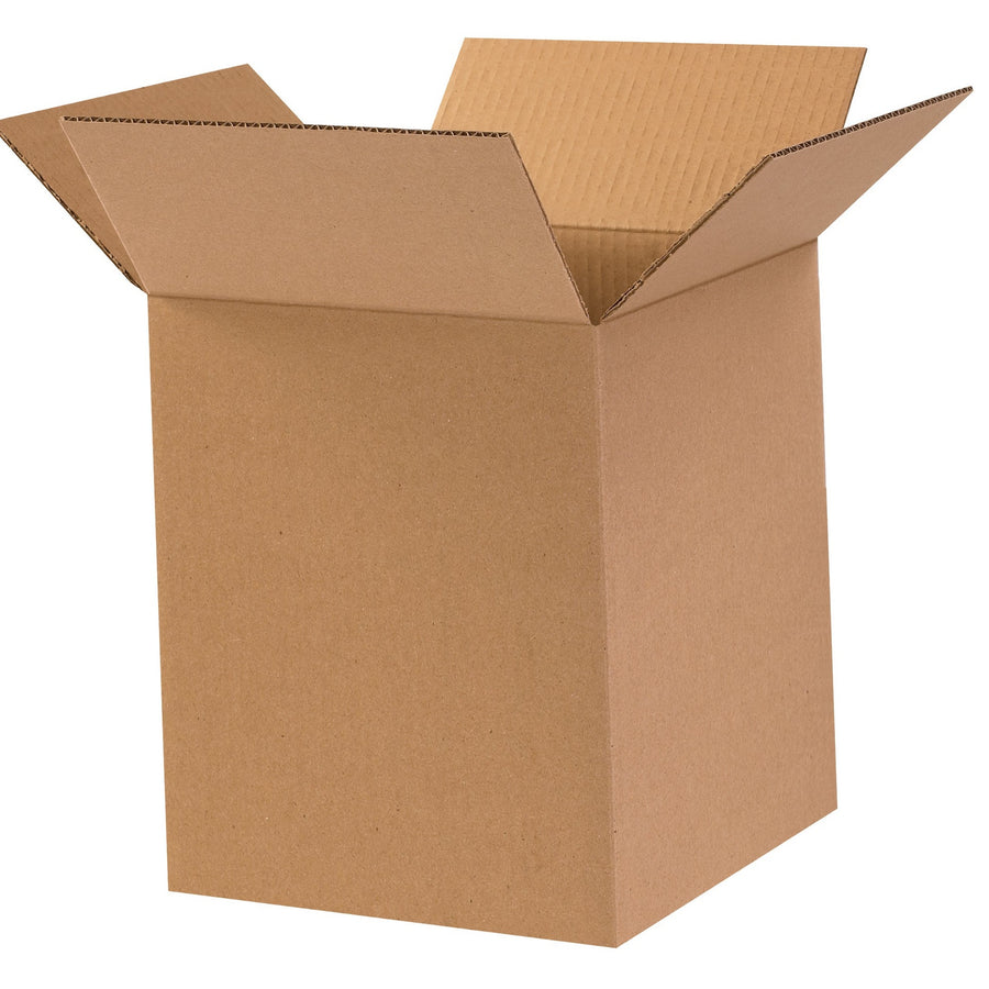 10x10x12 ECT-32 Kraft Corrugated Shipping Boxes 25-Pack 101012