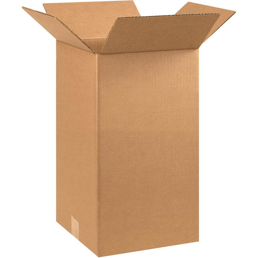 10x10x18 ECT-32 Kraft Corrugated Boxes - Shipping, Bundle of 25