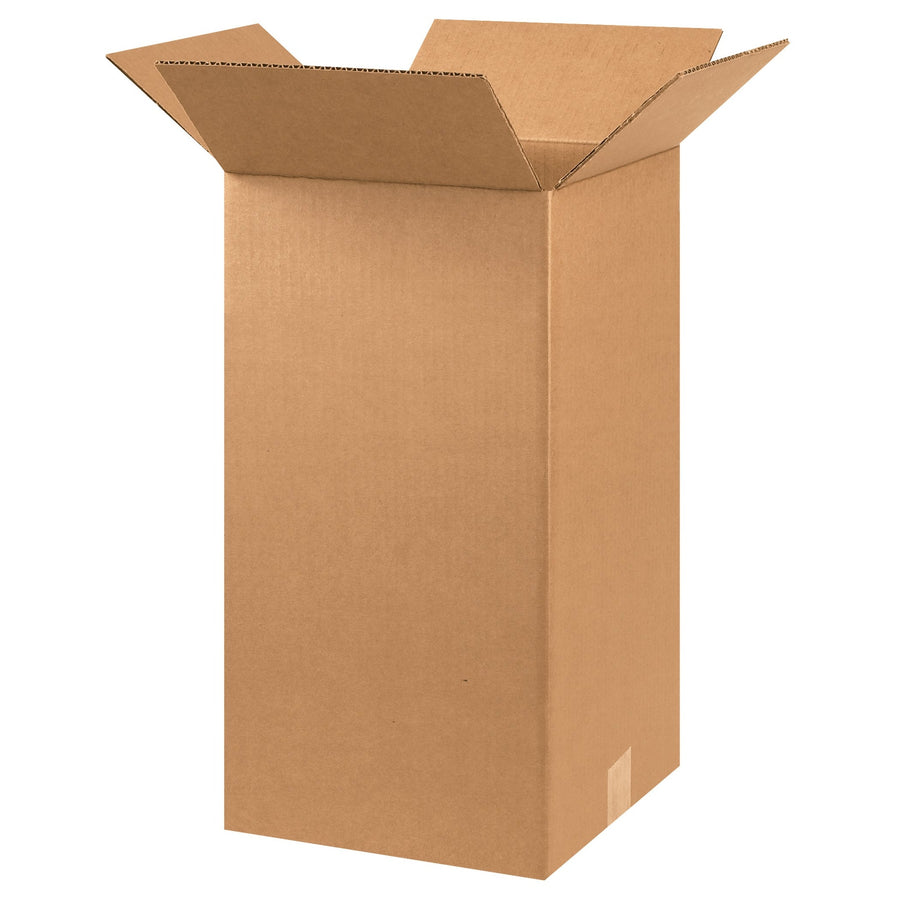10x10x20 ECT-32 Kraft Corrugated Heavy Duty Shipping Boxes 25-Pack 101020