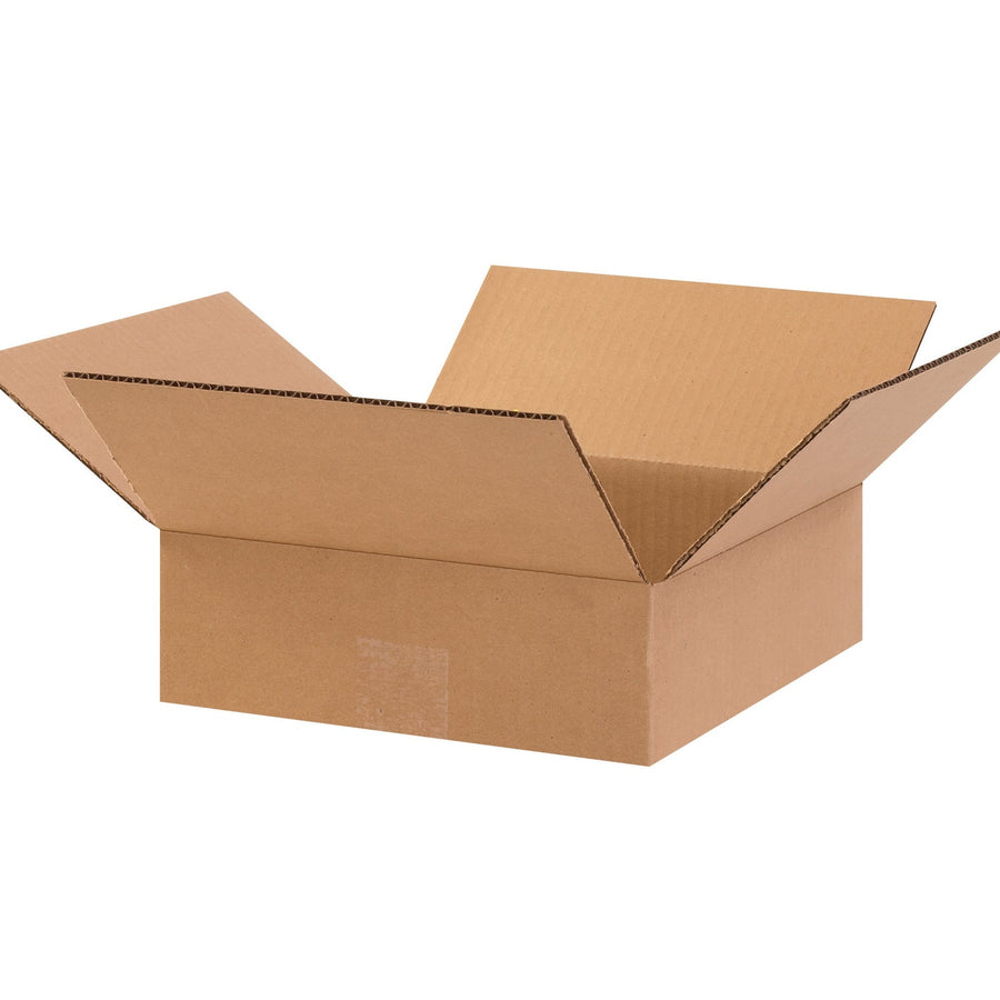 10x10x3 ECT-32 Kraft Corrugated Shipping Boxes 25-Pack 10103