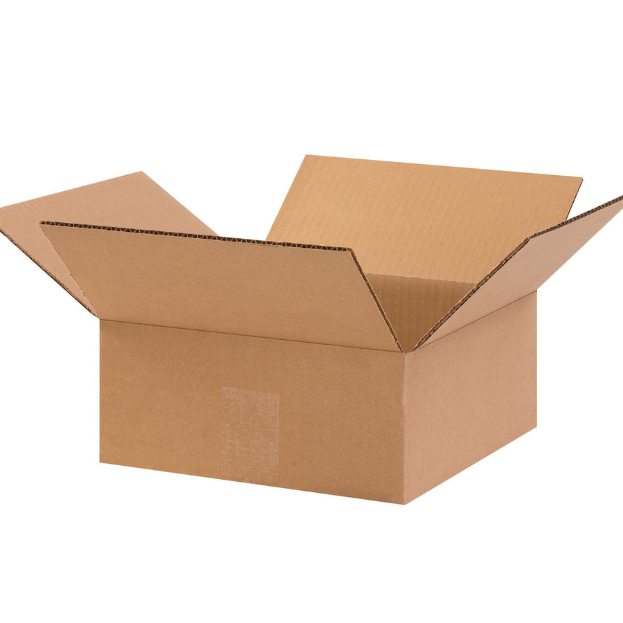 10x10x4 ECT-32 Kraft Corrugated Shipping Boxes 25-Pack 10104