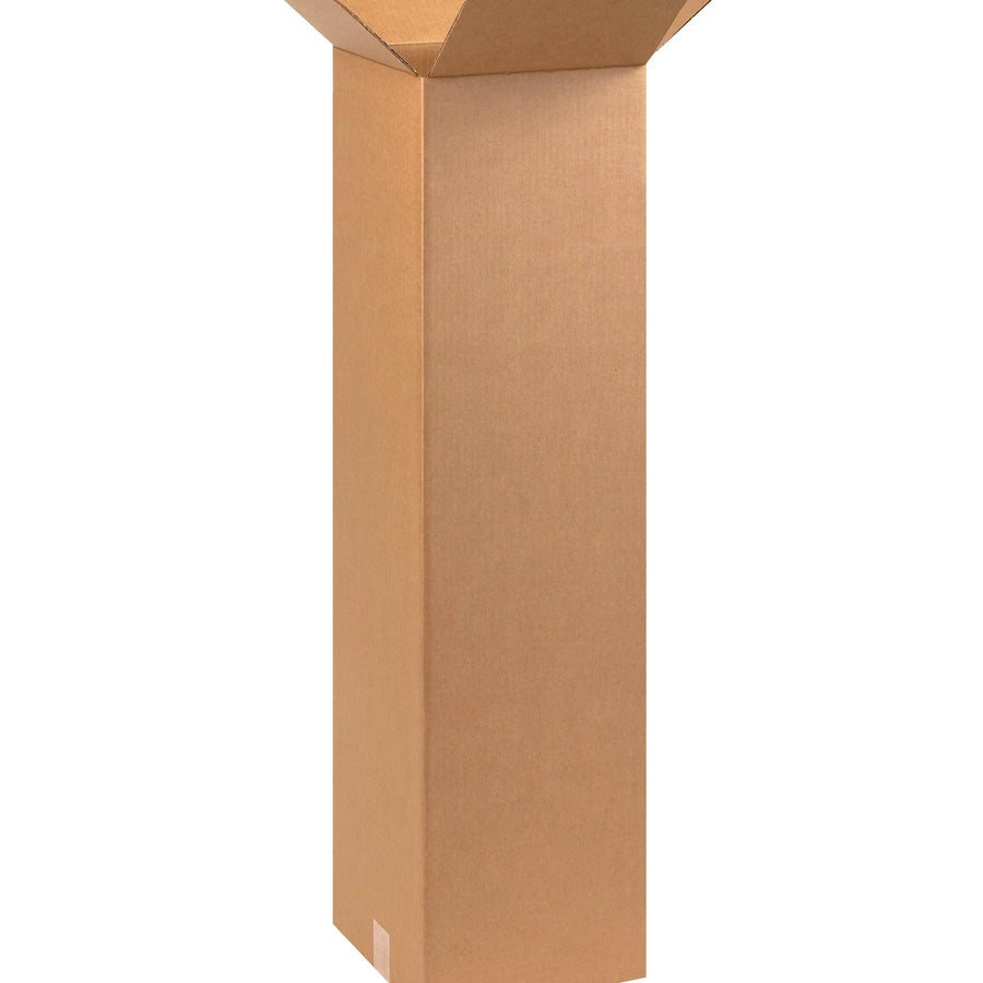 10x10x40 ECT-32 Kraft Corrugated Shipping Boxes 25-Pack 101040
