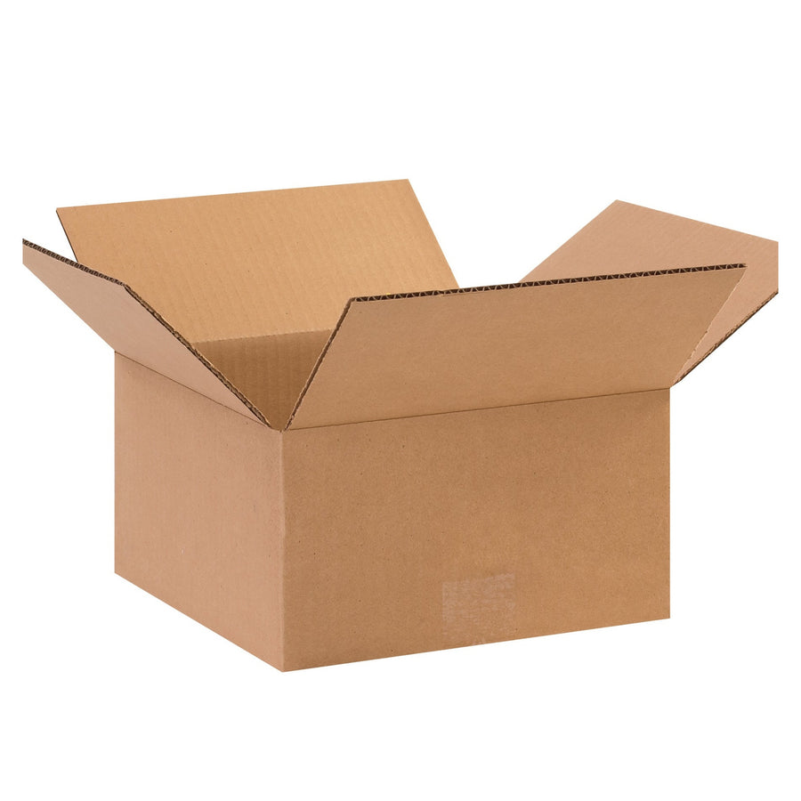 10x10x5 ECT-32 Kraft Corrugated Shipping Boxes 25-Pack 10105