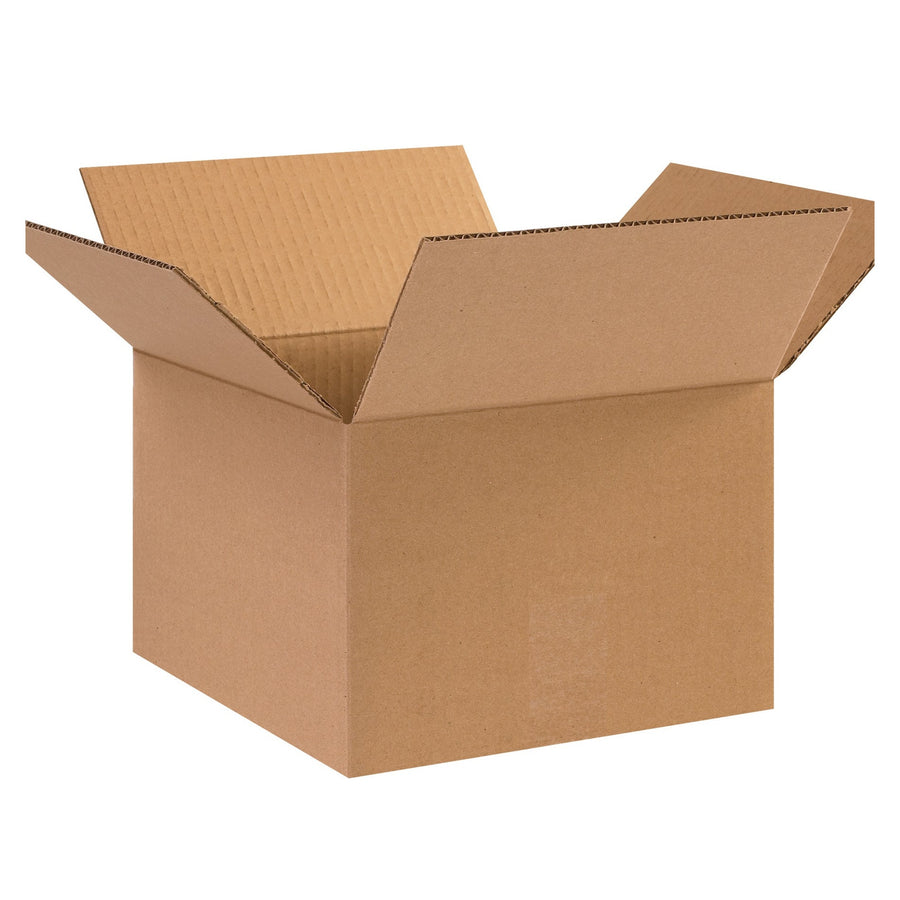 10x10x7 ECT-32 Kraft Corrugated Shipping Boxes 25-Pack 10107