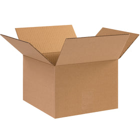 10x10x7 ECT-32 Kraft Corrugated Boxes - Shipping, Bundle of 25