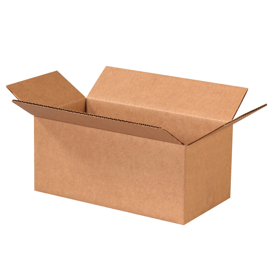 10x5x4 ECT-32 Kraft Corrugated Shipping Boxes 25-Pack 1054