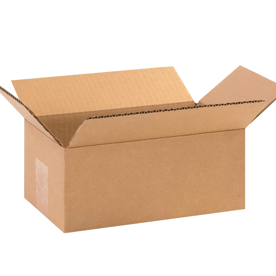 10x6x4 ECT-32 Kraft Corrugated Shipping Boxes 25-Pack 1064