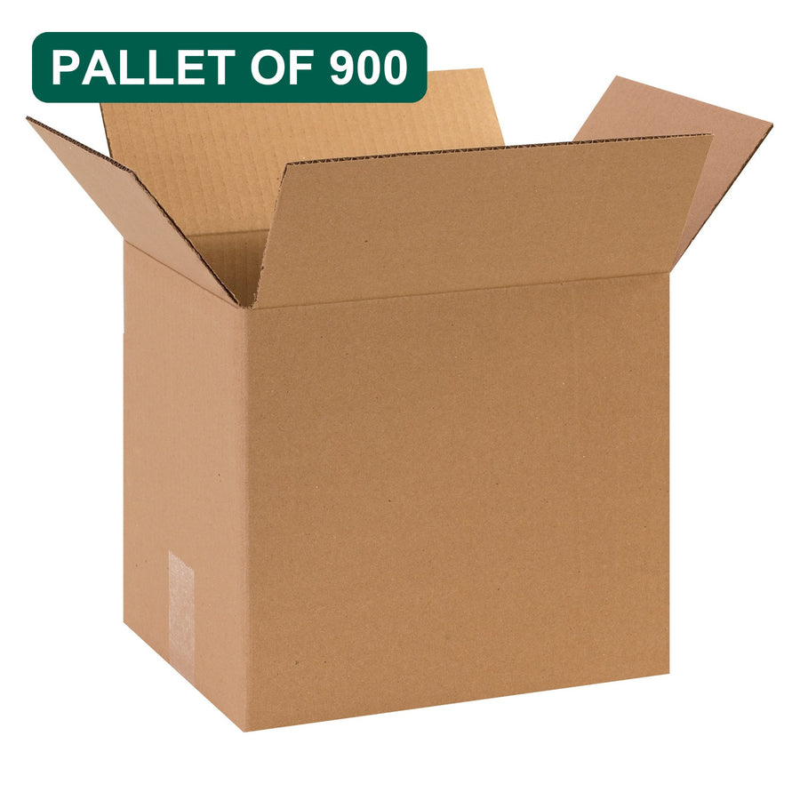 Bulk 10x7x9 Kraft Corrugated Shipping Boxes, 900 Pack Pallet, 32 ECT