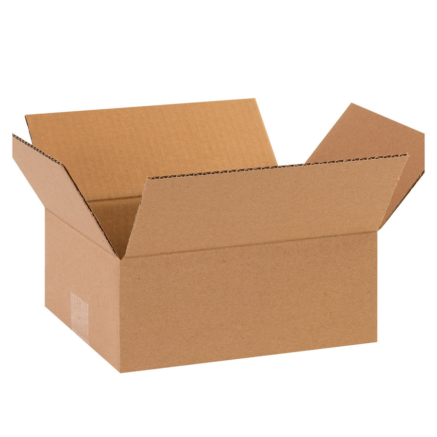 10x8x4 ECT-32 Kraft Corrugated Shipping Boxes 25-Pack 1084