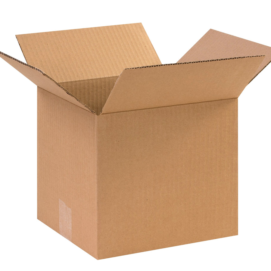 10x9x9 ECT-32 Kraft Corrugated Shipping Boxes 25-Pack 1099