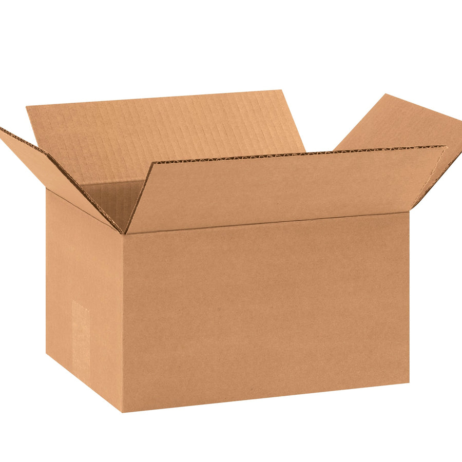 11x8x6 ECT-32 Kraft Corrugated Shipping Boxes 25-Pack 1186
