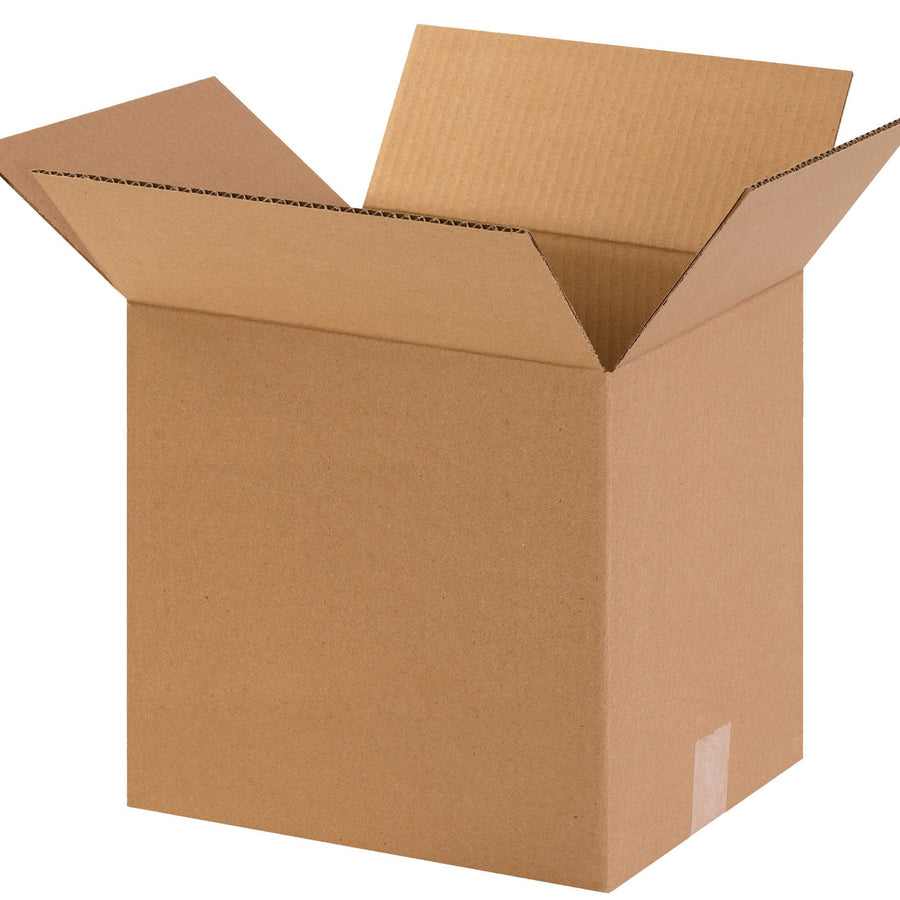 12x10x12 ECT-32 Kraft Corrugated Shipping Boxes 25-Pack 121012