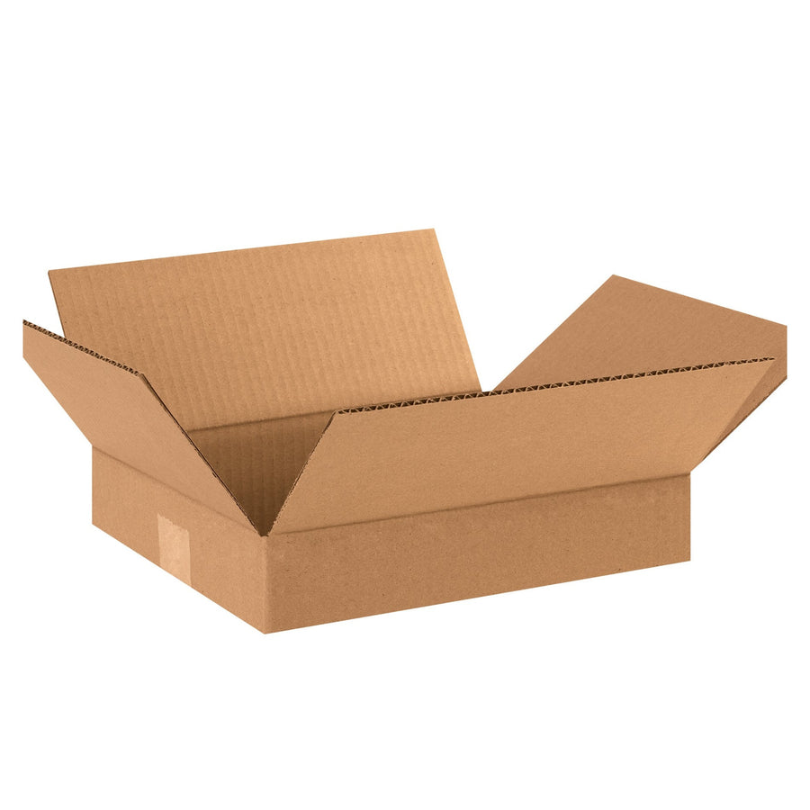 12x10x2 ECT-32 Kraft Corrugated Shipping Boxes 25-Pack 12102