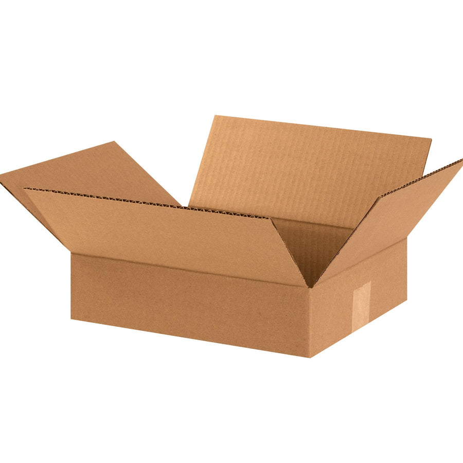 12x10x3 ECT-32 Kraft Corrugated Shipping Boxes 25-Pack 12103