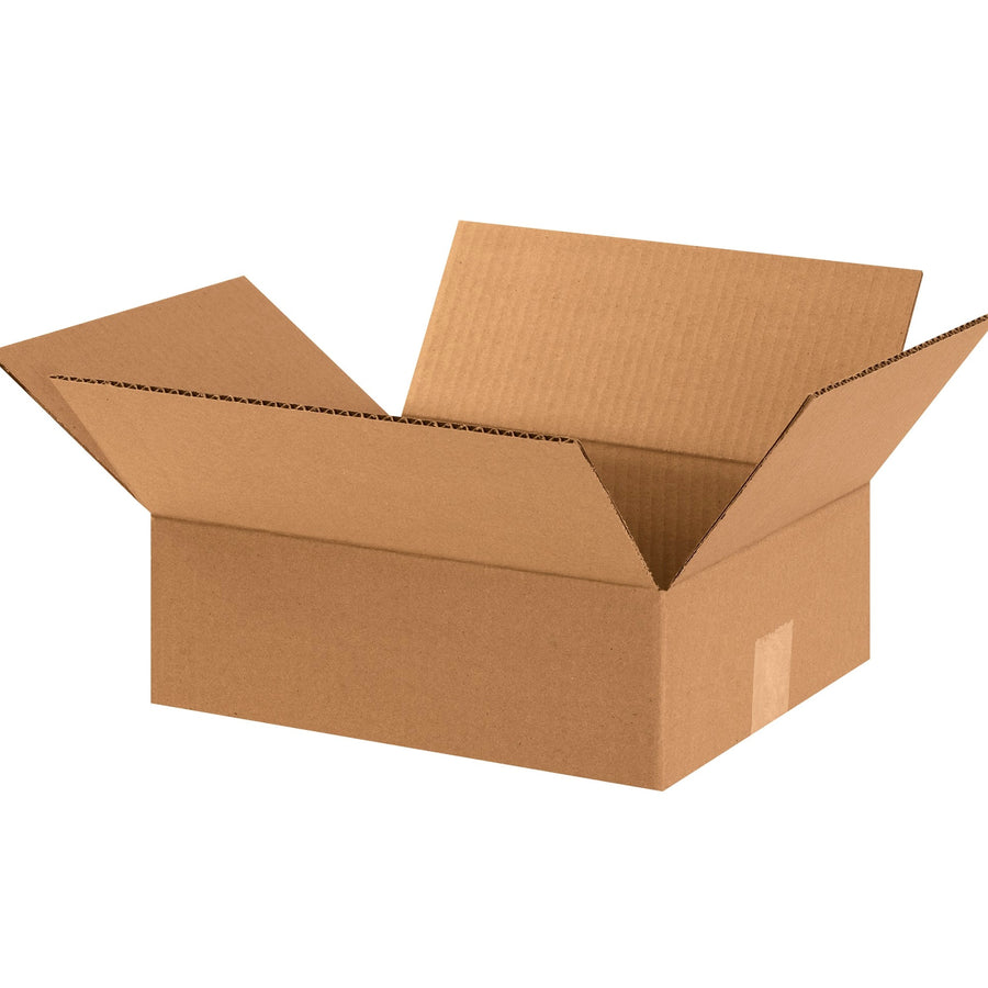 12x10x4 ECT-32 Kraft Corrugated Shipping Boxes 25-Pack 12104