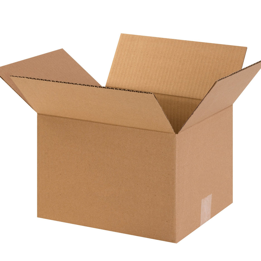 12x10x8 ECT-32 Kraft Corrugated Shipping Boxes 25-Pack 12108