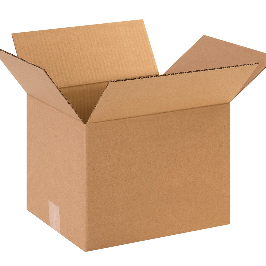 12x10x9 ECT-32 Kraft Corrugated Shipping Boxes 25-Pack 12109