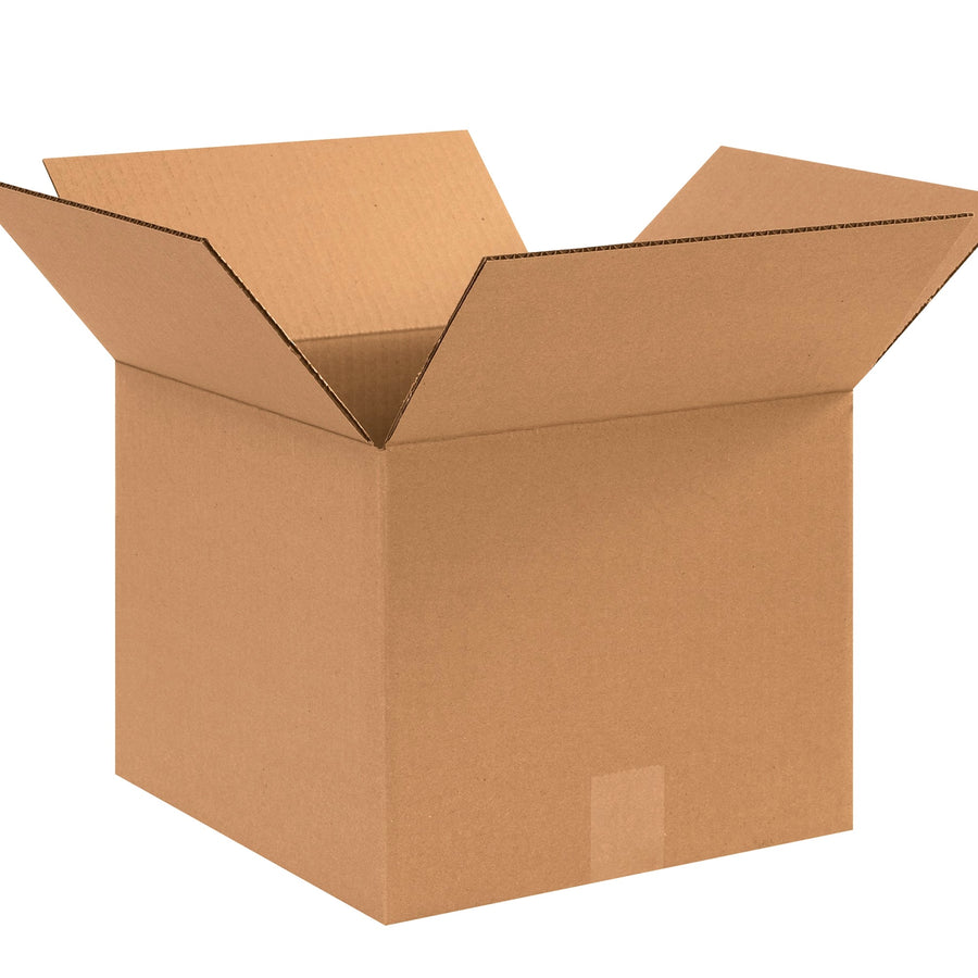 12x12x10 ECT-32 Kraft Corrugated Shipping Boxes 25-Pack 121210