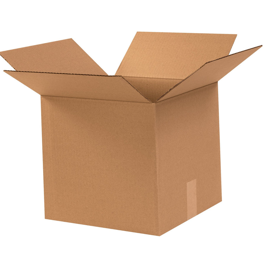 12.5x12.5x12 ECT-32 Kraft Corrugated Heavy Duty Shipping Boxes 25-Pack 121212R