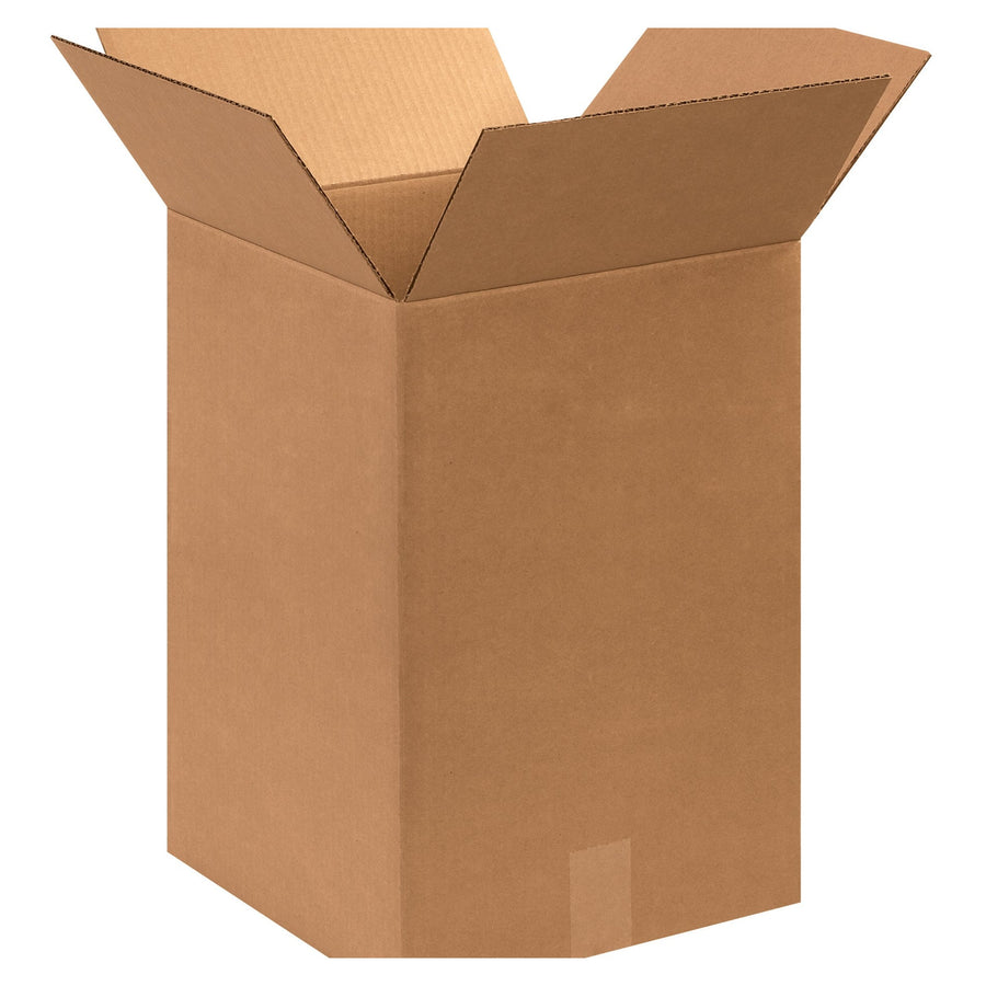 12x12x18 ECT-32 Kraft Corrugated Shipping Boxes 25-Pack 121218