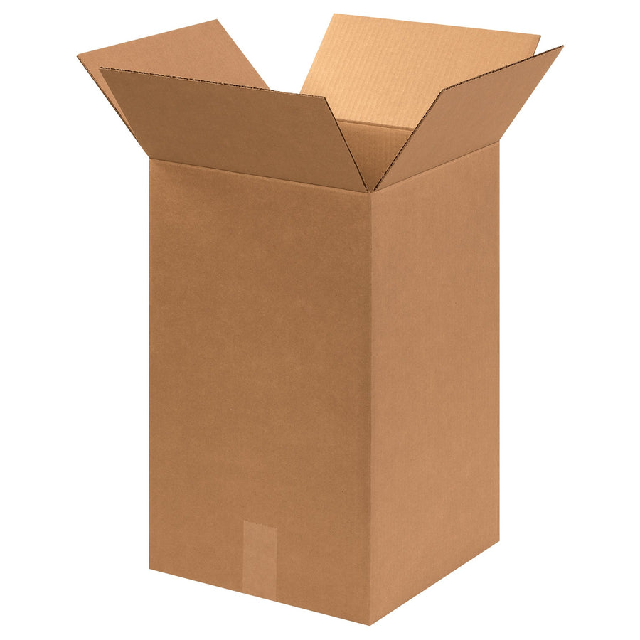 12x12x20 ECT-32 Kraft Corrugated Shipping Boxes 25-Pack 121220