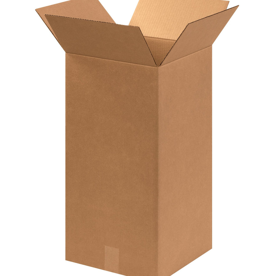 12x12x24 ECT-32 Kraft Corrugated Shipping Boxes 25-Pack 121224