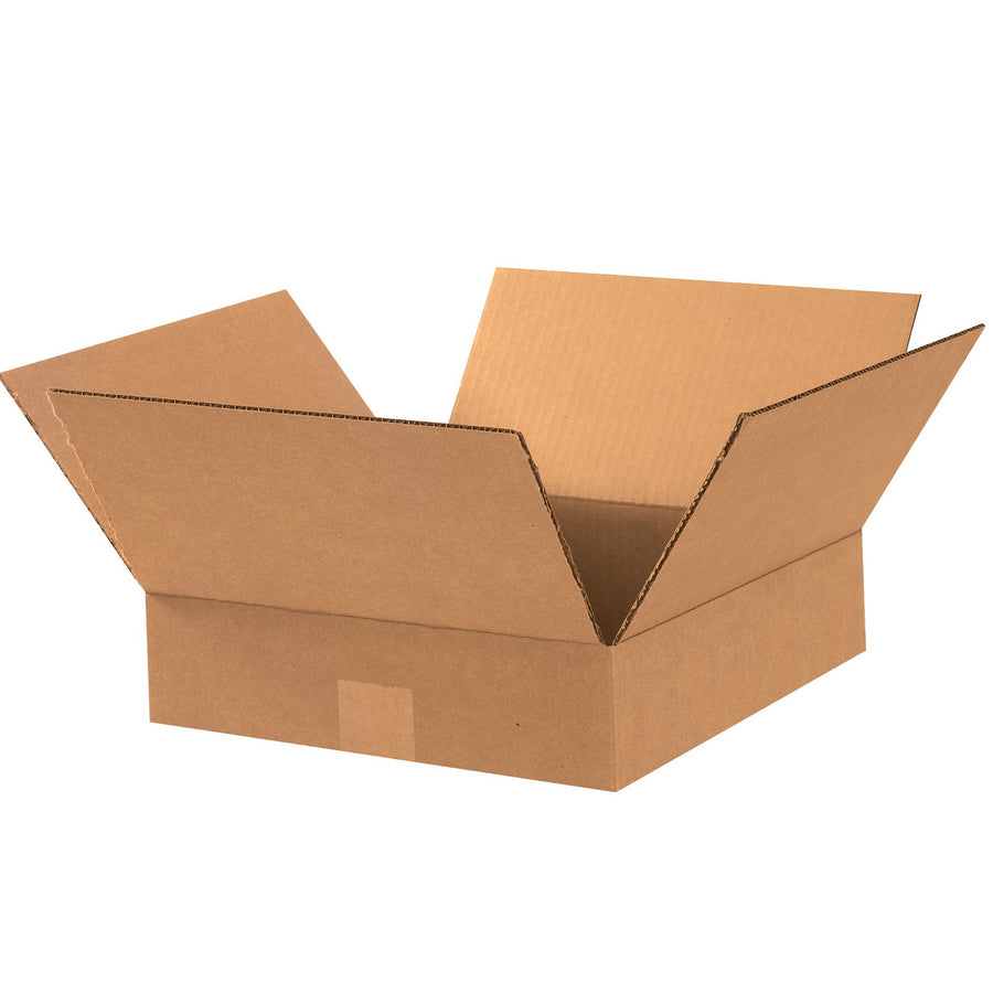 12x12x3 ECT-32 Kraft Corrugated Shipping Boxes 25-Pack 12123