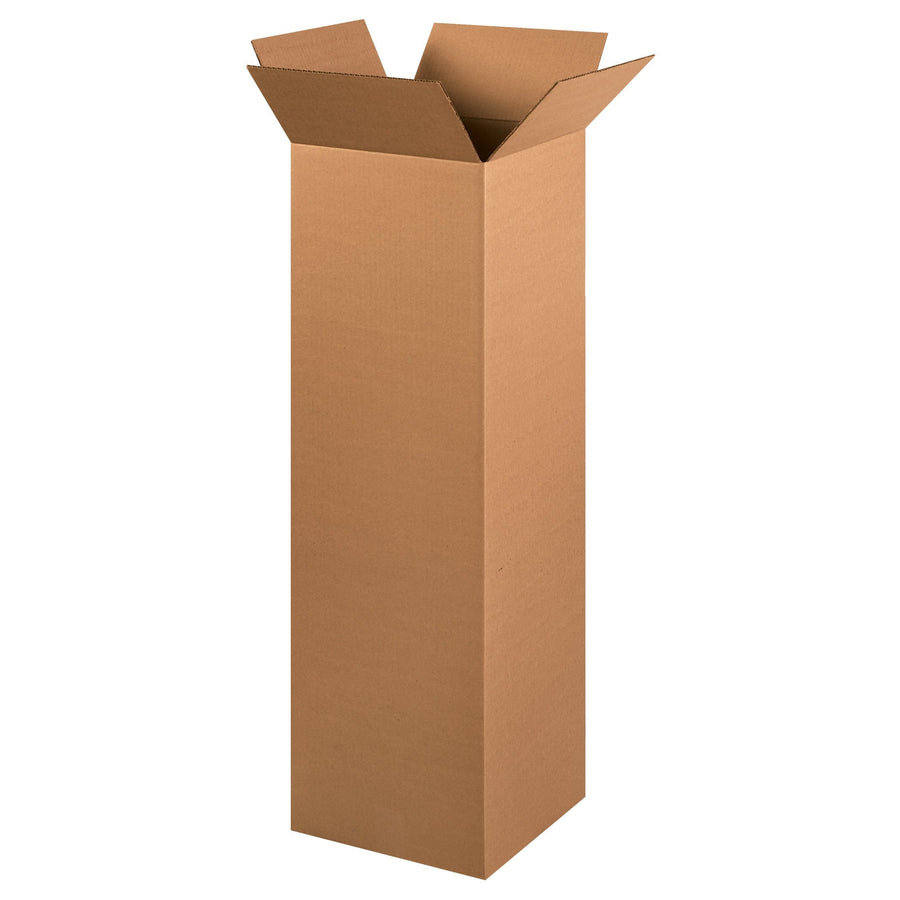 12x12x40 ECT-32 Kraft Corrugated Shipping Boxes 15-Pack 121240