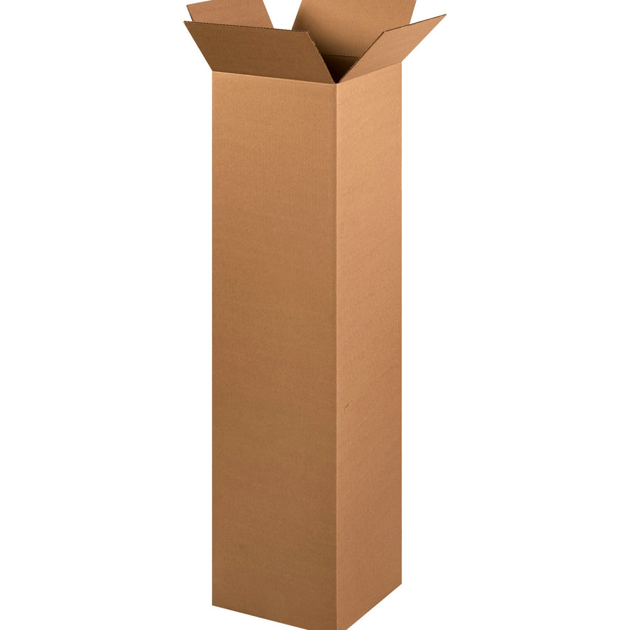 12x12x48 ECT-32 Kraft Corrugated Shipping Boxes 15-Pack 121248