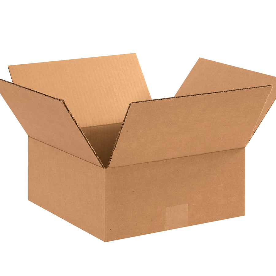 12x12x5 ECT-32 Kraft Corrugated Shipping Boxes 25-Pack 12125