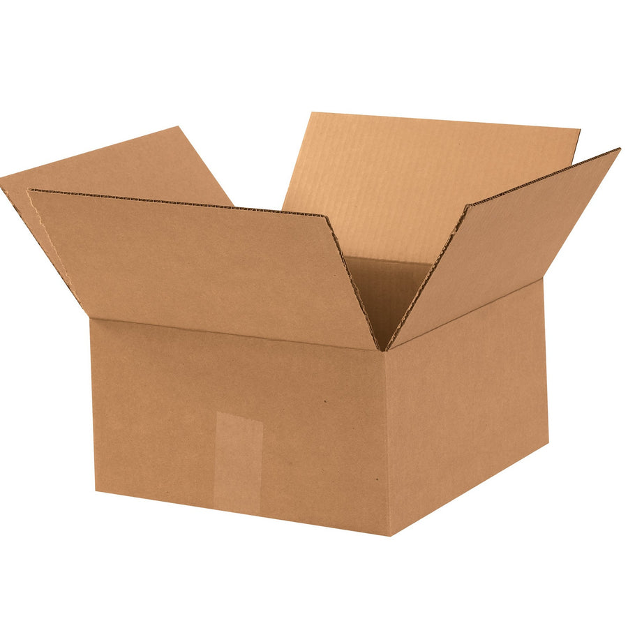 12x12x6 ECT-32 Kraft Corrugated Shipping Boxes 25-Pack 12126
