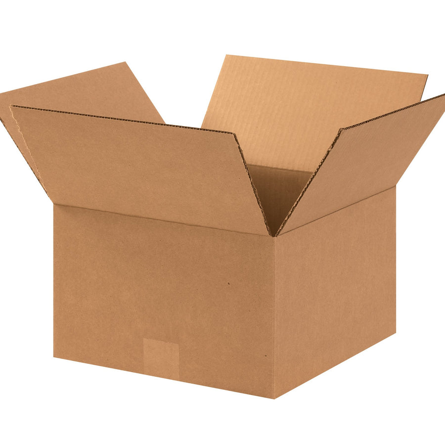 12x12x7 ECT-32 Kraft Corrugated Shipping Boxes 25-Pack 12127