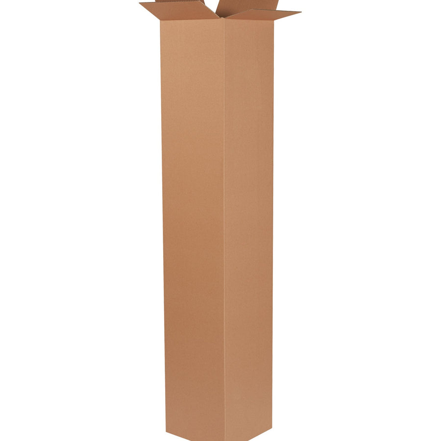 12x12x72 ECT-32 Kraft Corrugated Shipping Boxes 10-Pack 121272