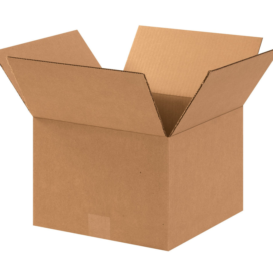 12x12x8 ECT-32 Kraft Corrugated Shipping Boxes 25-Pack 12128