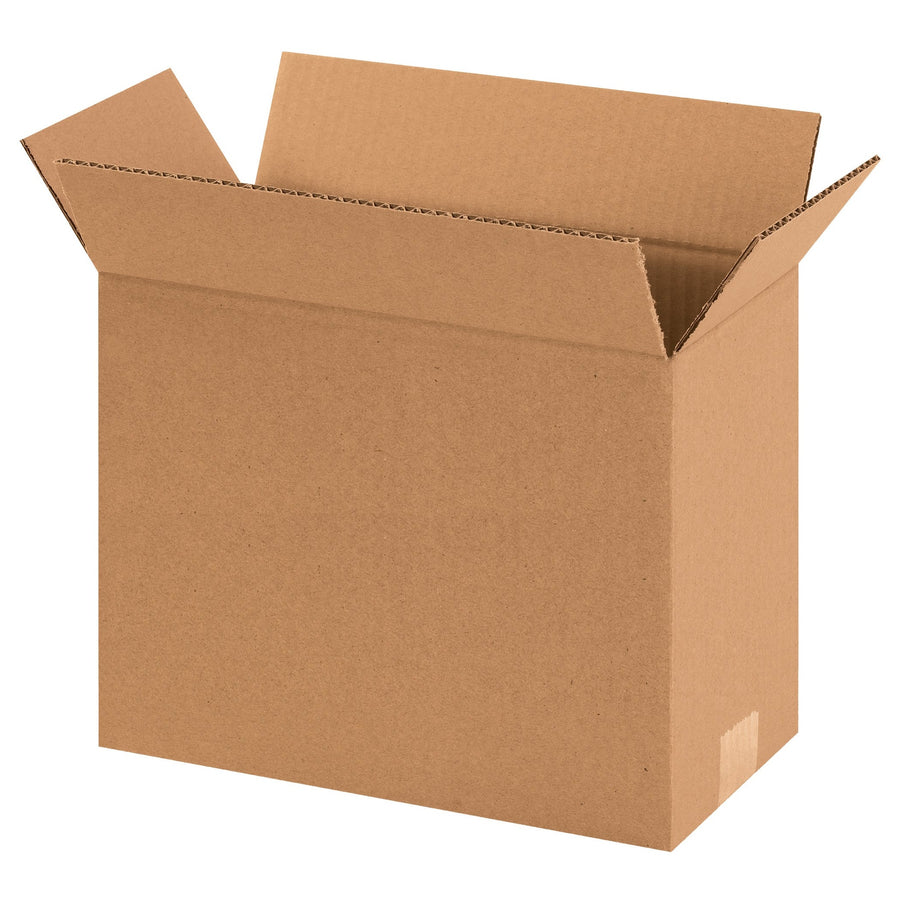 12x6x12 ECT-32 Kraft Corrugated Shipping Boxes 25-Pack 12612
