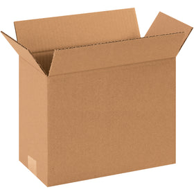 Durable 12x6x12 corrugated boxes built from ECT-32 kraft material for reliable mid-weight product shipping. This 25-pack of standard strength cardboard cartons delivers consistent stacking performance and freight efficiency for warehouse operations. Recyclable brown corrugated packaging that meets industrial fulfillment demands.