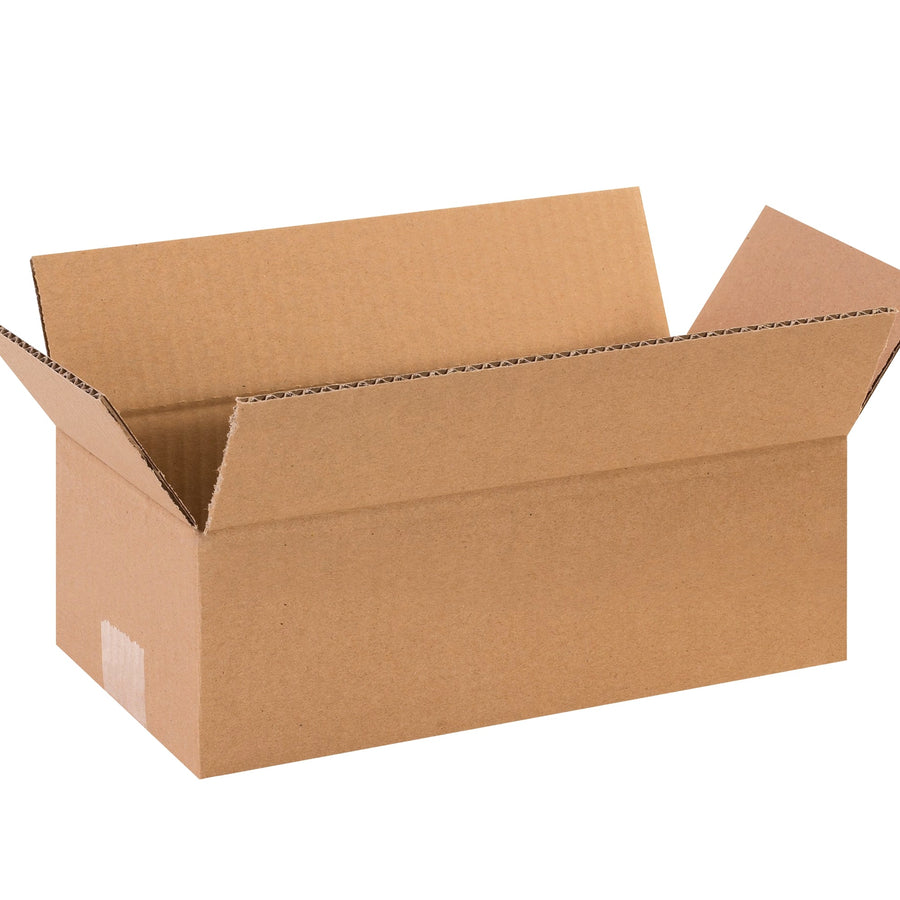 12x6x4 ECT-32 Kraft Corrugated Shipping Boxes 25-Pack 1264