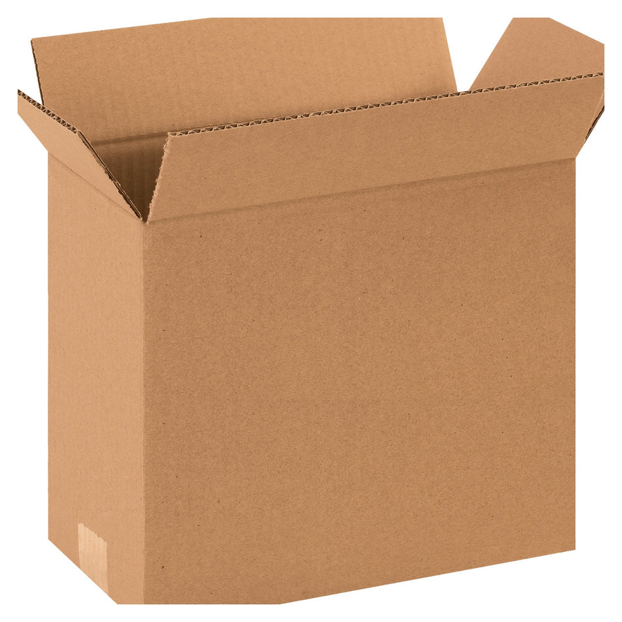 12x6x8 ECT-32 Kraft Corrugated Shipping Boxes 25-Pack 1268