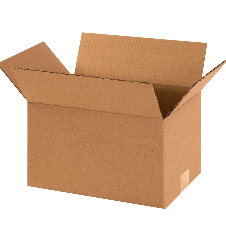 12x8x7 ECT-32 Kraft Corrugated Shipping Boxes 25-Pack 1287