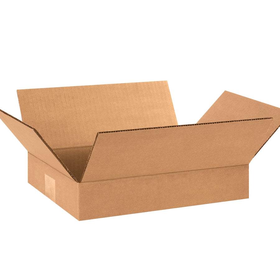 12x9x2 ECT-32 Kraft Corrugated Shipping Boxes 25-Pack 1292