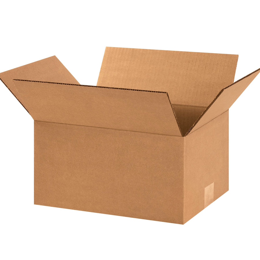 12x9x6 ECT-32 Kraft Corrugated Shipping Boxes 25-Pack 1296