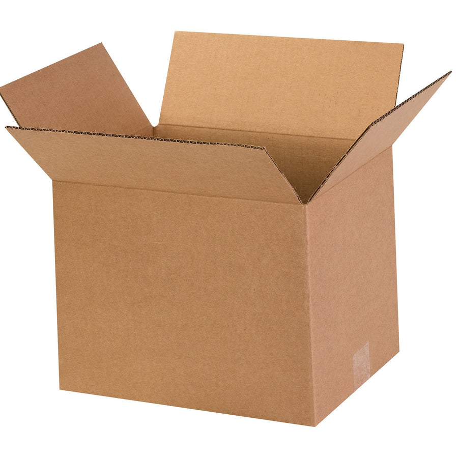 13x10x10 ECT-32 Kraft Corrugated Shipping Boxes 25-Pack 131010