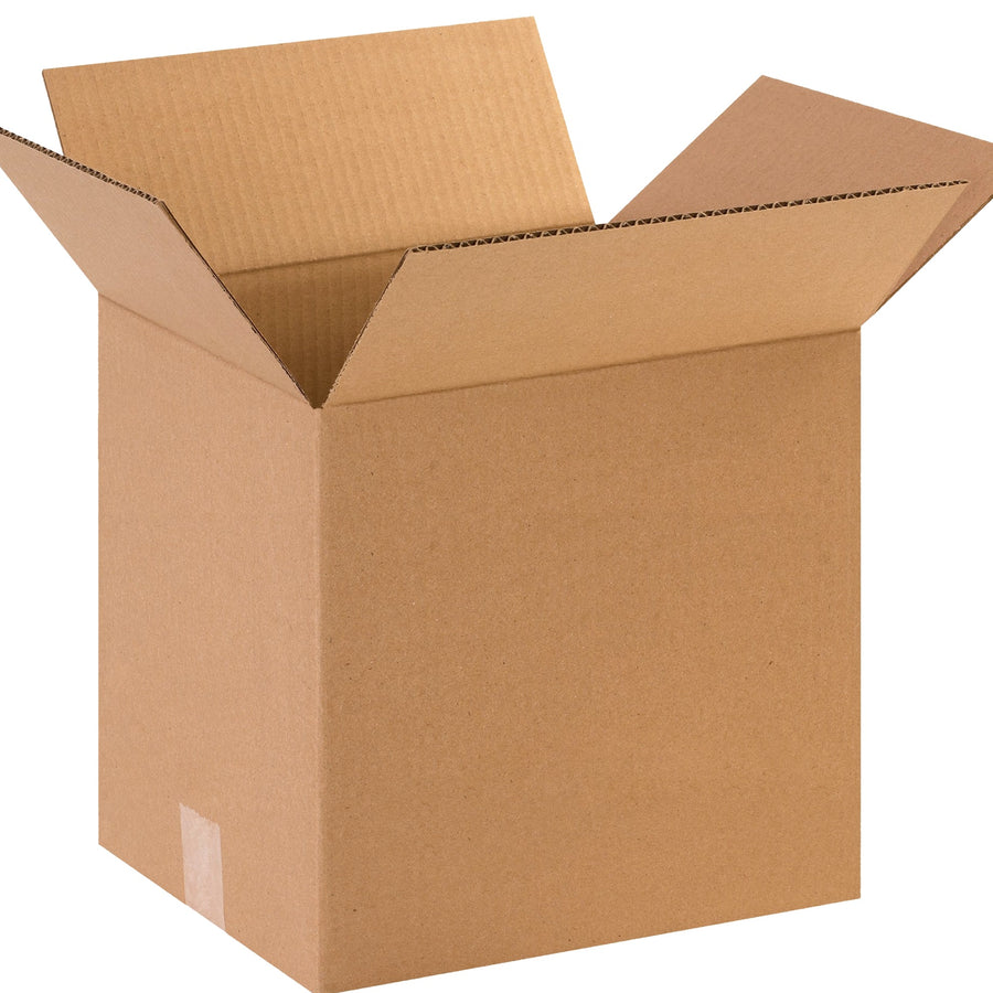 13x10x13 ECT-32 Kraft Corrugated Shipping Boxes 25-Pack 131013