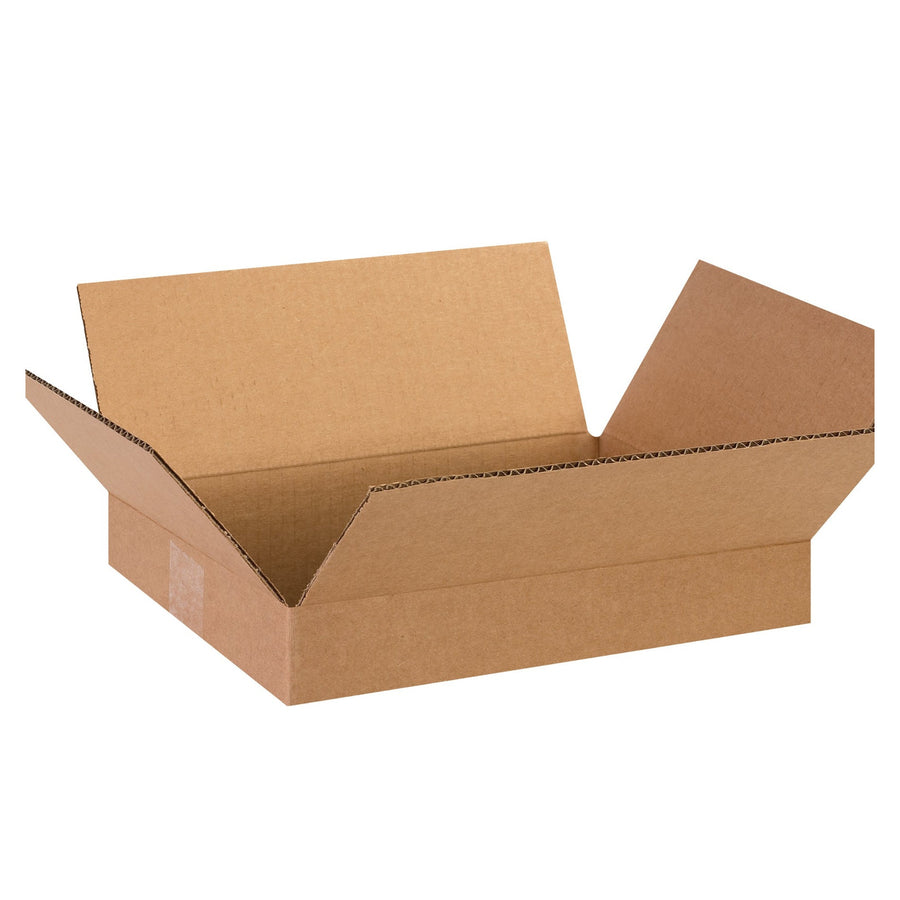 13x10x2 ECT-32 Kraft Corrugated Shipping Boxes 25-Pack 13102