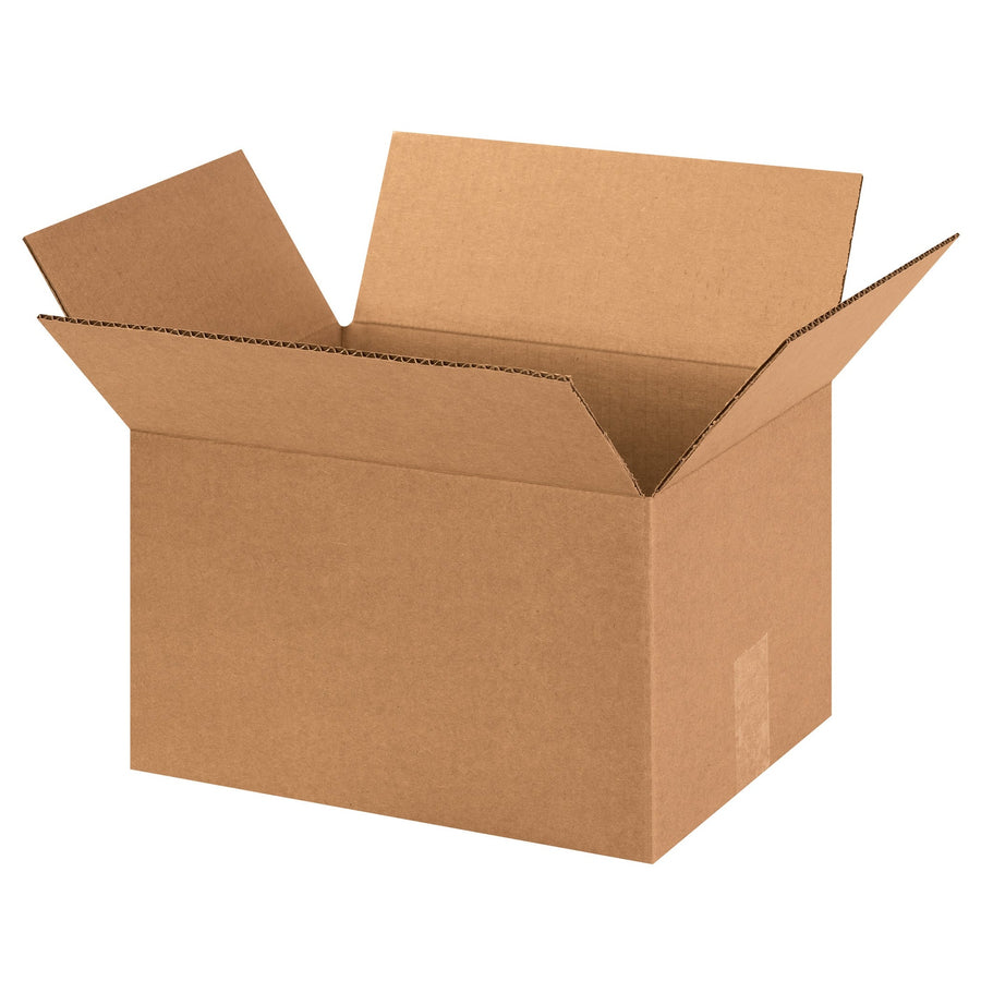 13x10x8 ECT-32 Kraft Corrugated Shipping Boxes 25-Pack 13108