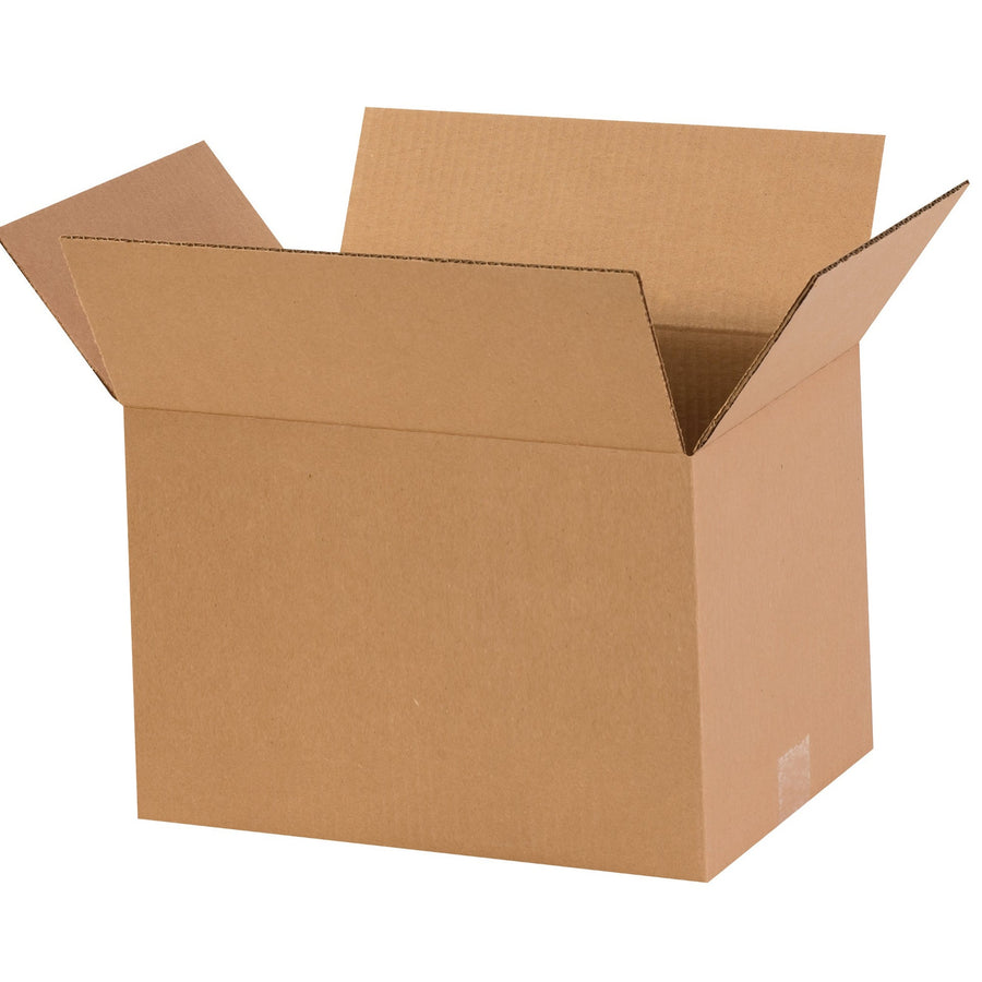 13x10x9 ECT-32 Kraft Corrugated Shipping Boxes 25-Pack 13109R