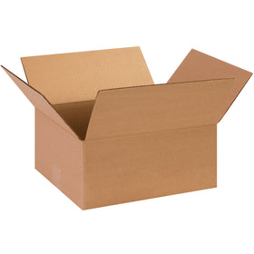 ECT-32 single wall kraft corrugated boxes sized 13" 11" 6" for reliable mid-weight shipping and storage. Sold as a bundle of 25 units–ideal for warehouses managing frequent small-to-medium package fulfillment. Durable, cost-effective, and fully recyclable.