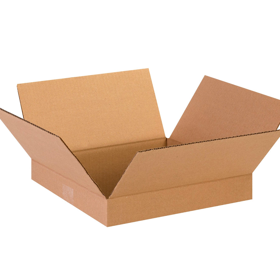 13x13x2 ECT-32 Kraft Corrugated Shipping Boxes 25-Pack 13132