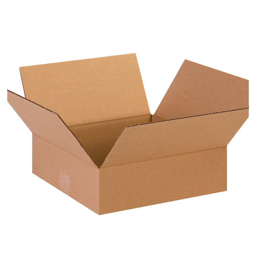 13x13x4 ECT-32 Kraft Corrugated Shipping Boxes 25-Pack 13134