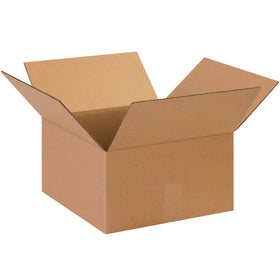 Industrial-grade ECT-32 kraft corrugated shipping boxes in 13½" x 13½" x 7½" dimensions, sold as a bundle of 25 cartons. Proven single-wall construction delivers reliable protection and cost-effective freight performance for mid-size order fulfillment. Fully recyclable cardboard construction supports your sustainability goals.